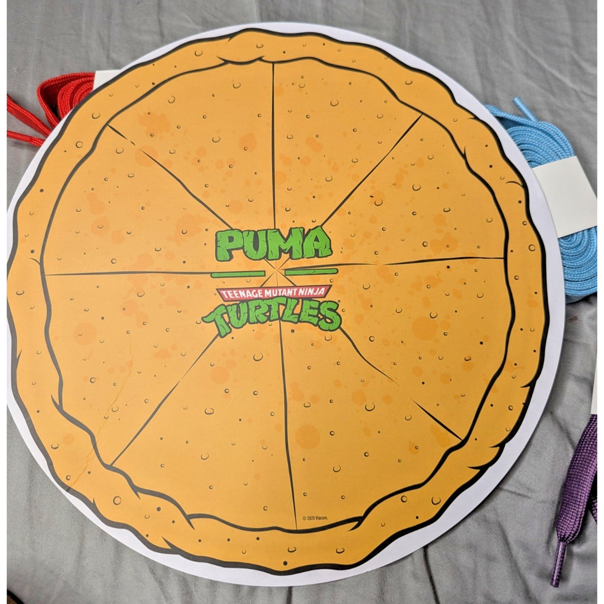 Size 5 Jr KIDS TMNT PUMA Teenage Mutant Ninja Turtles x Suede XL Pizza Box