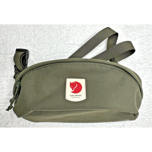 Fjällräven Fjallraven Medium Ulvo Recycled Nylon Belt Bag Hip Pack ~ Green