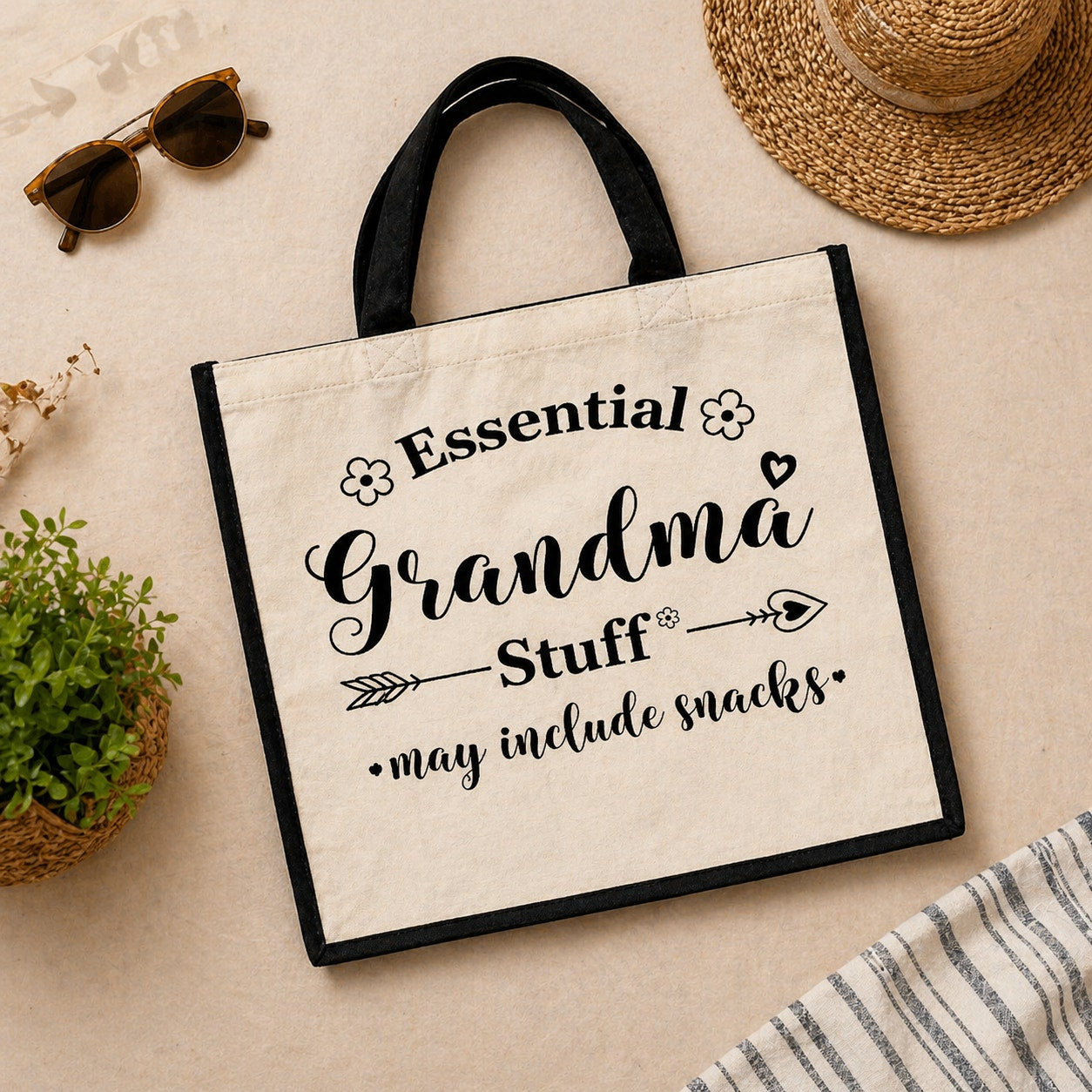 Mother's Day Canvas Tote Bags