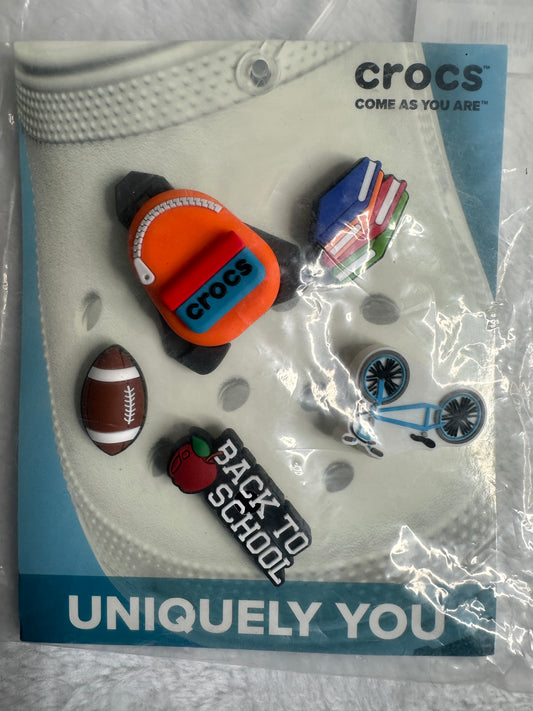 Crocs Jibbitz/Charms - Back to School - 6-Pack