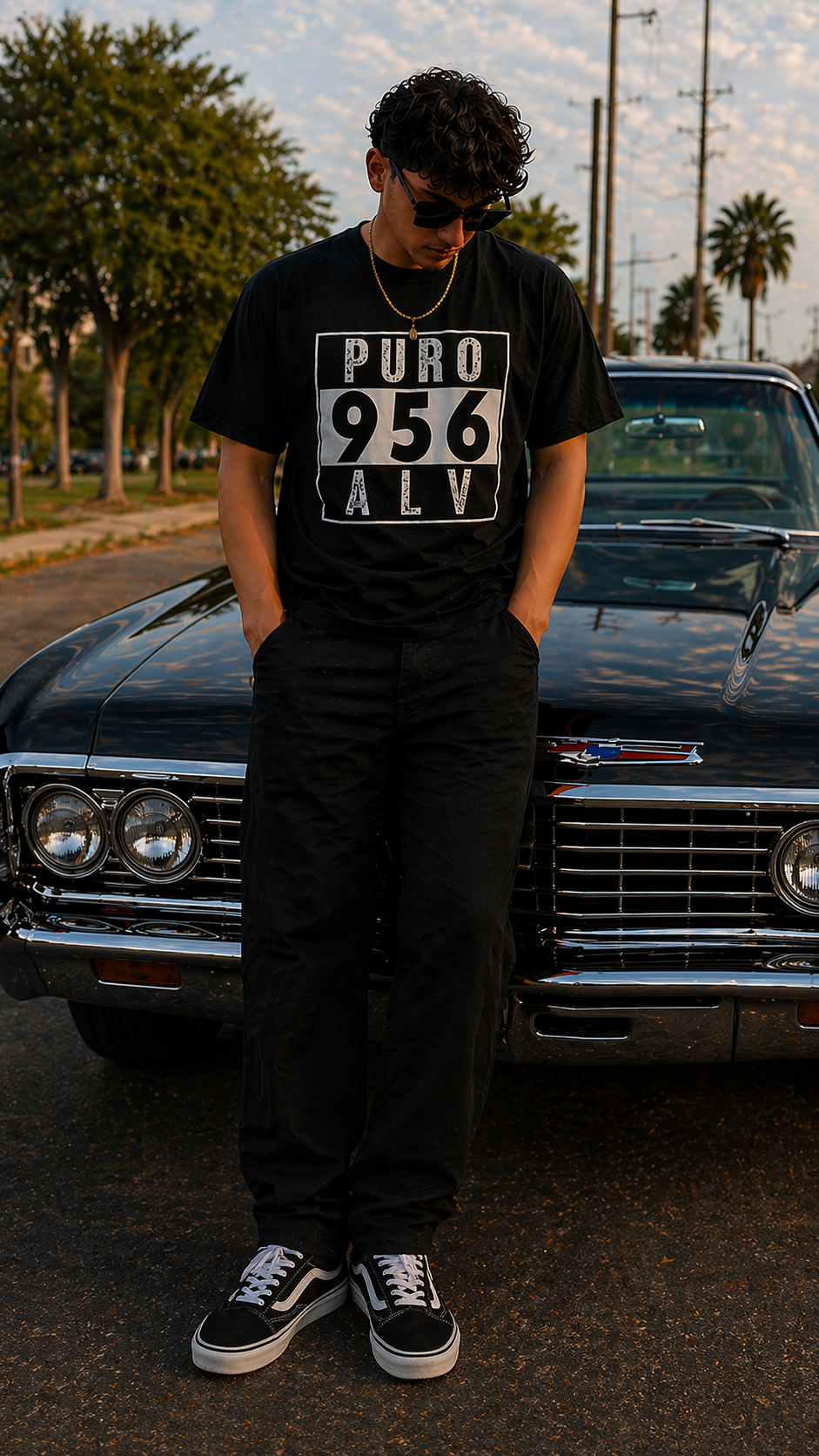 Simple “PURO 956 ALV” Graphic T-Shirt