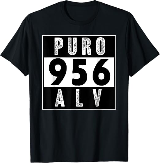 Simple “PURO 956 ALV” Graphic T-Shirt