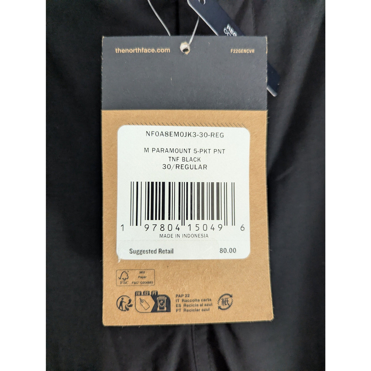 The North Face - Paramount - Men's Pants, 30 Regular