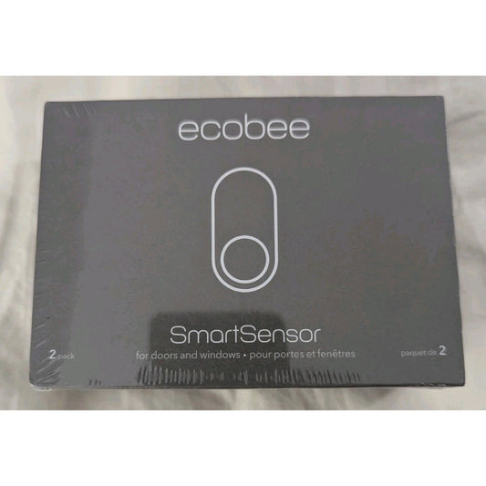 Ecobee SmartSensor for Doors and Windows - Pack of 2 (EB-DWSHM2PK-01) Brand New