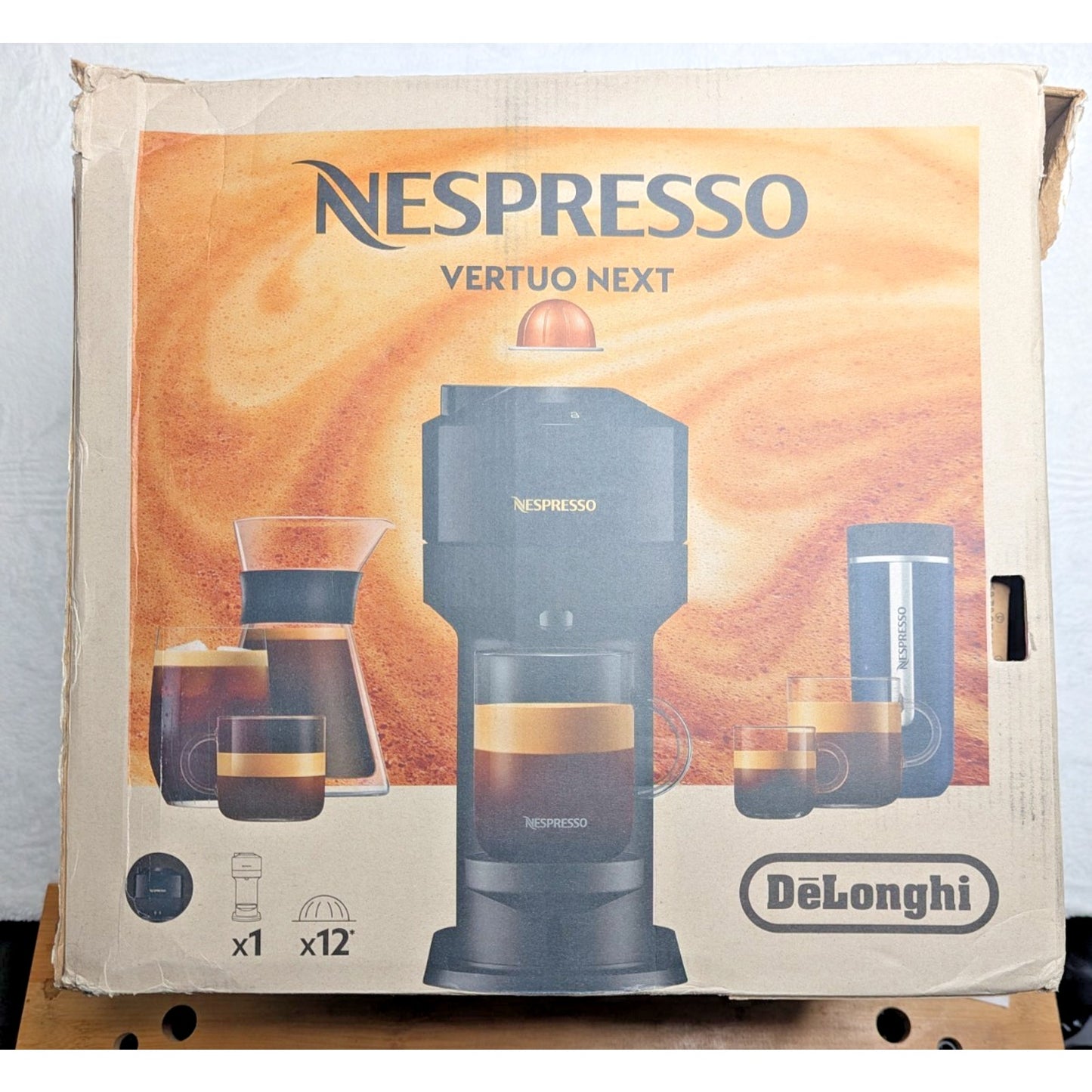 OPEN BOX - Nespresso Vertuo Next Coffee and Espresso Maker - Black