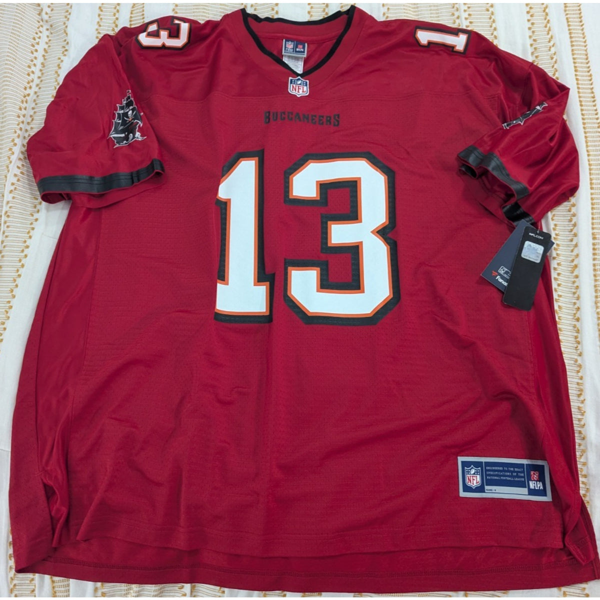 NFL Proline Tampa Bay Buccaneers Mike Evans #13 Red Men’s 3XL Jersey