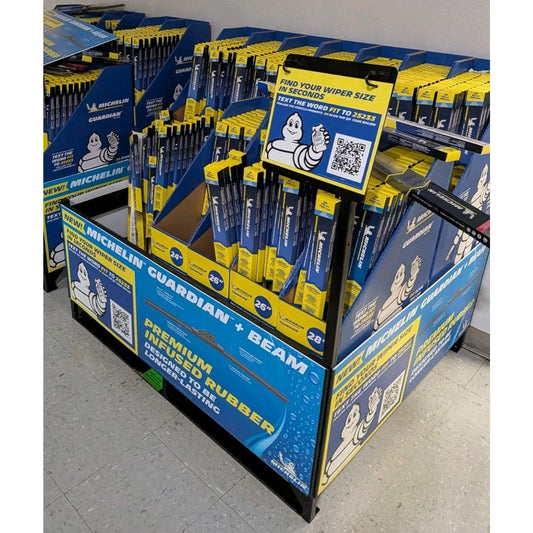 NEW MICHELIN Guardian+ Beam Auto Windshield Wiper Blade (SELECT SIZE)