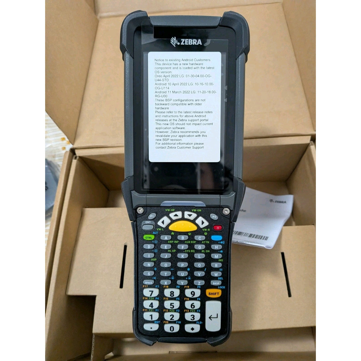 Zebra MC9300 Wireless Android Handheld Computer Barcode Scanner MC930B-GSEGG4NA