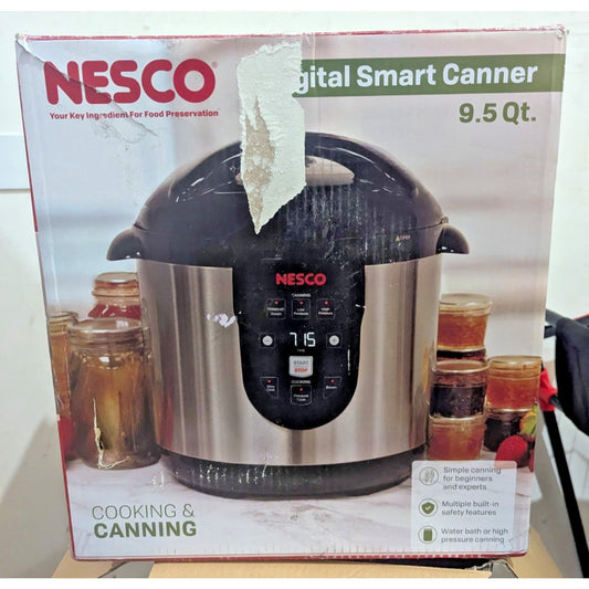 Nesco NPC-9 Smart Electric Pressure Cooker & Canner Stainless Steel - 9.5 Qt