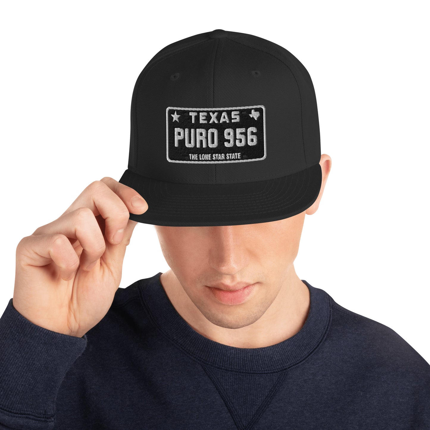 Puro 956 License Plate Snapback Hat
